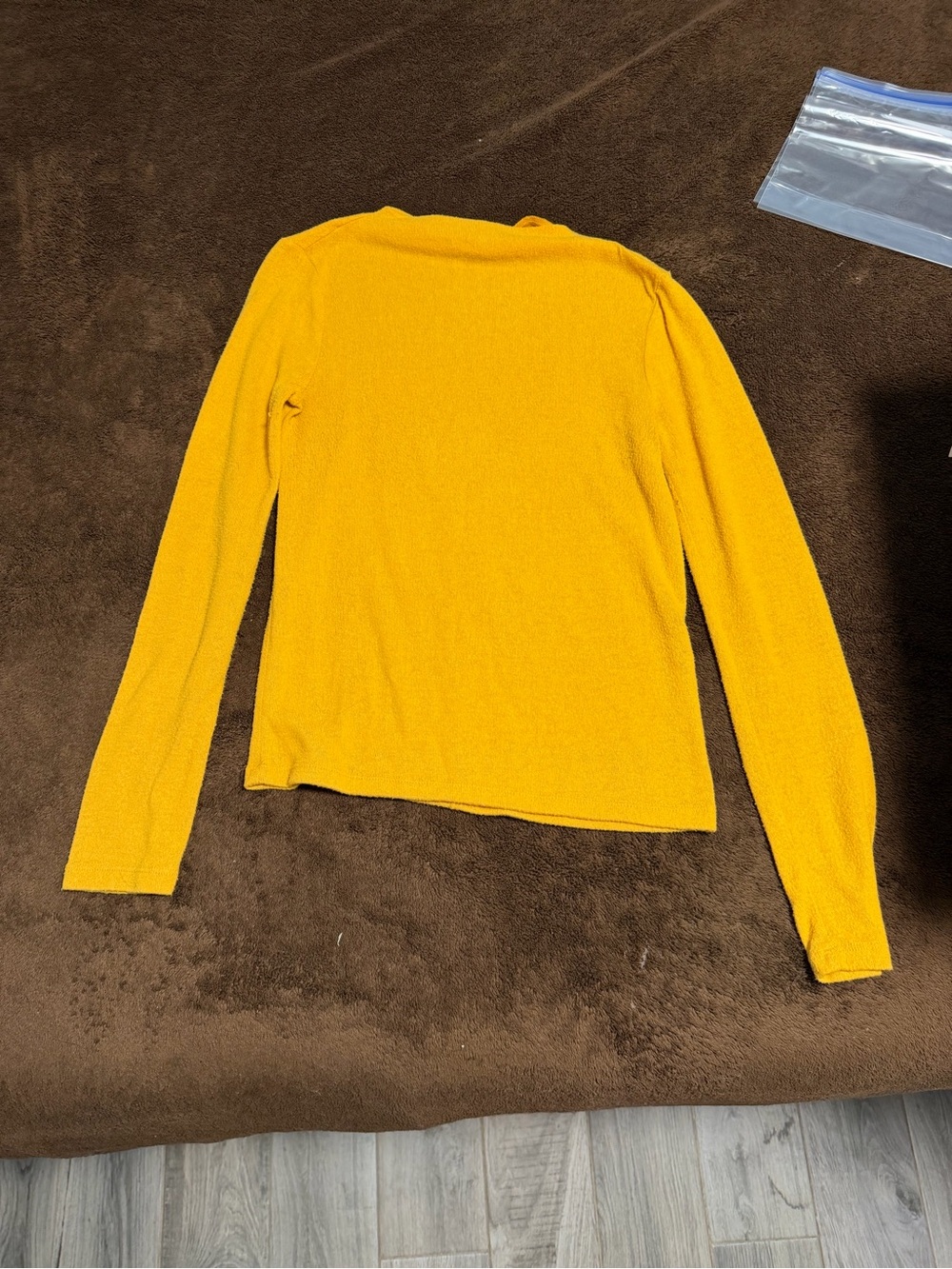 Forever 21 Mustard Yellow Long Sleeve Top